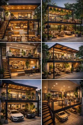 Mezannine Cafe Modern di Beji