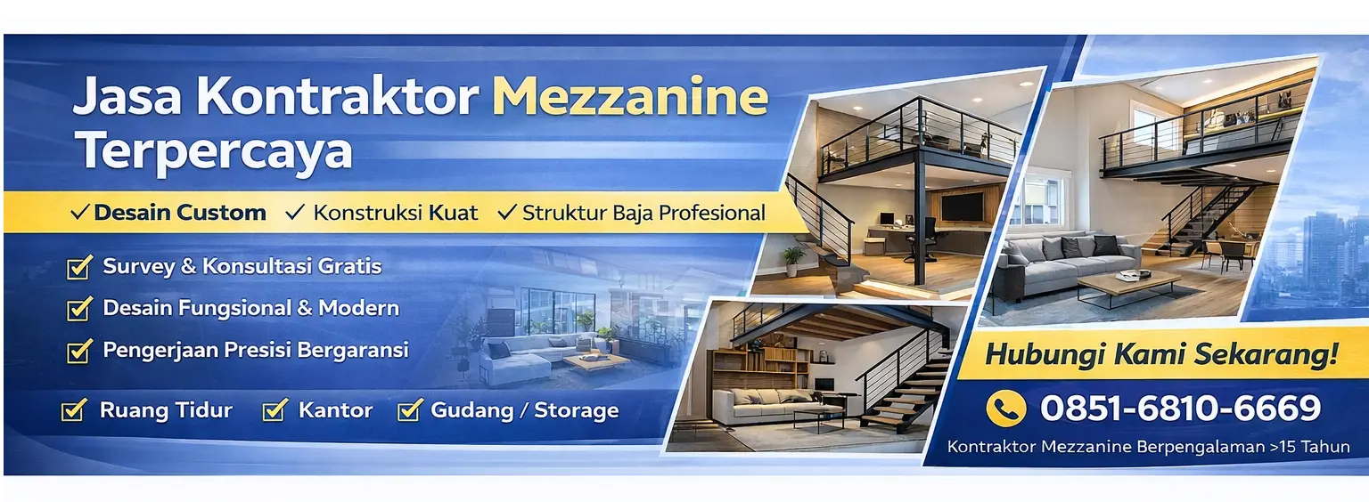 Jasa Pembuatan Mezzanine beji Bergaransi